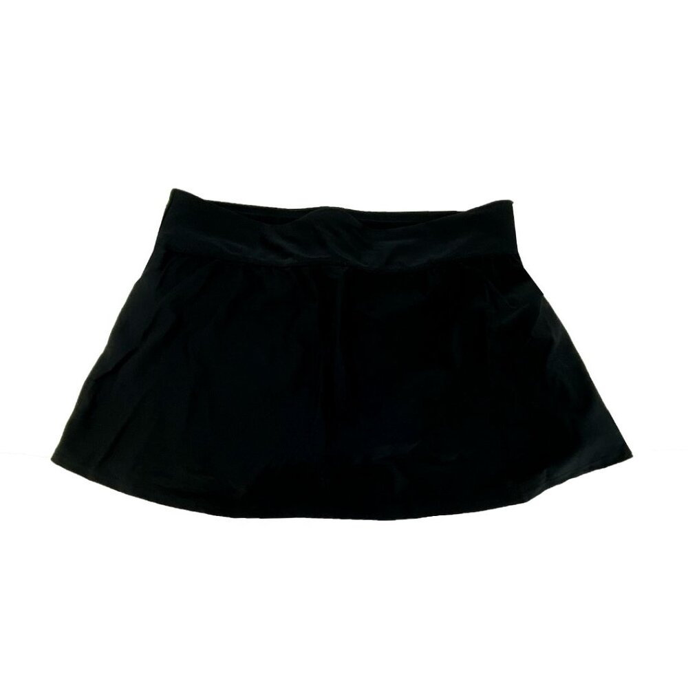 Christina Black Swim Skirt Bikini Bottom